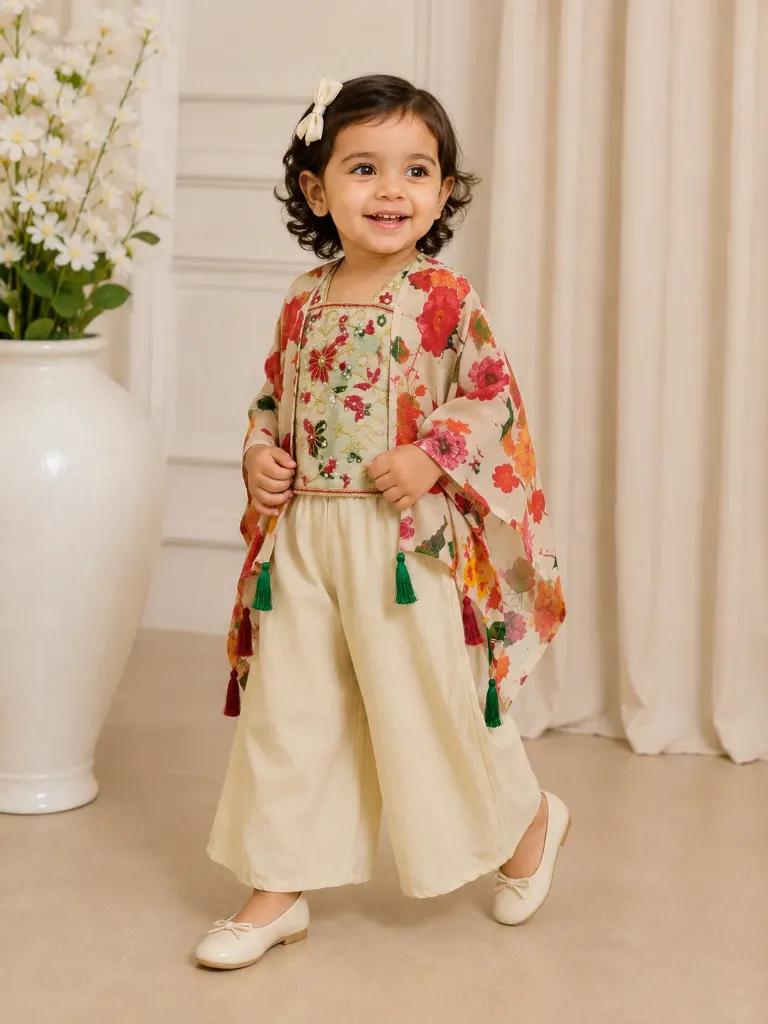 Premium 3-Piece Ethnic Set for 1-10 yrs