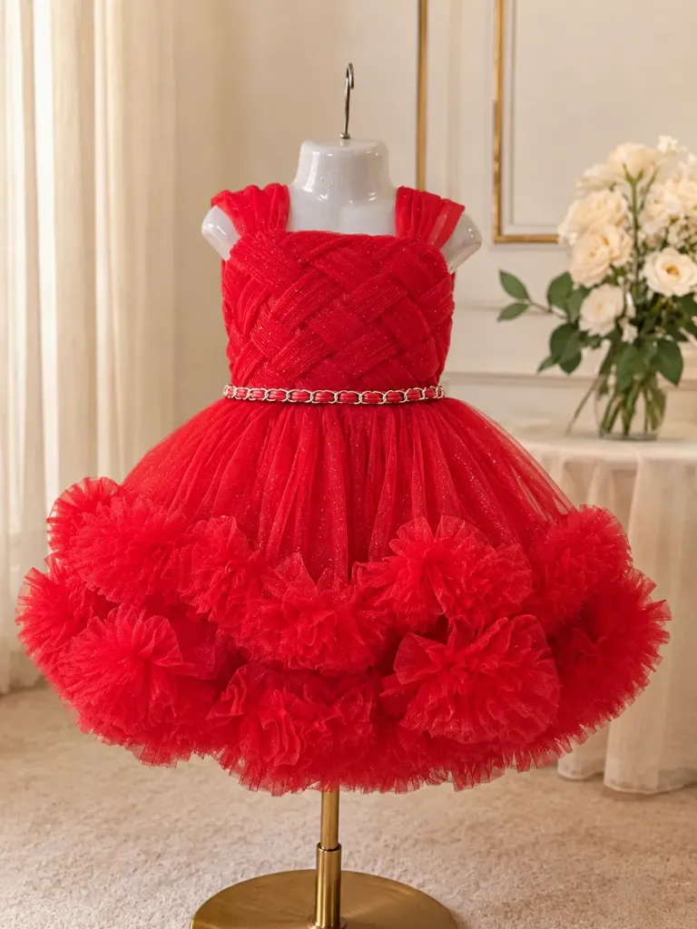 ❤️ Premium Party Wear Baby Girl Dress